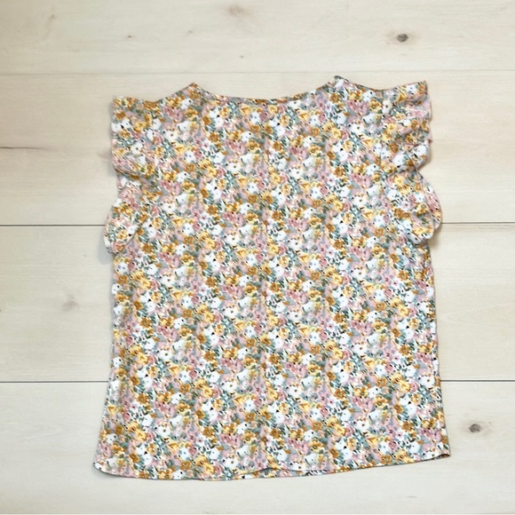 🌸 women’s spring flower top sleeveless - Picture 3 of 4